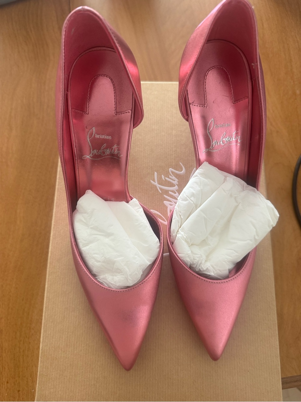 NEW Christian Louboutin Iriza 85 Heels - Picture 2 of 7